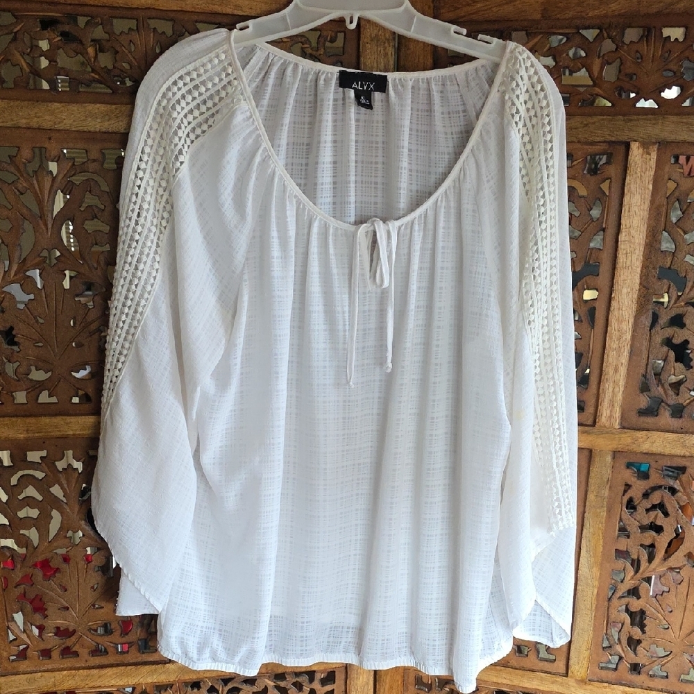 ALYX Women's White Blouse